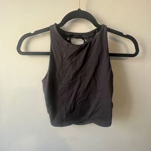 Alo Yoga MOVEMENT Cropped Bra Top Black size XS